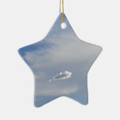 Wolke und Wolke Keramikornament (Rechts)