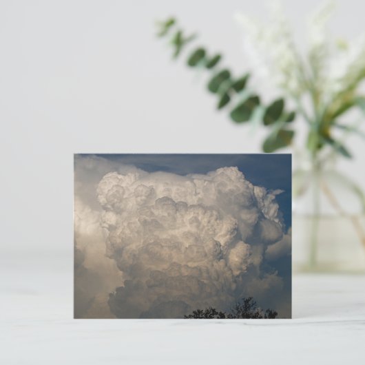Wolken 1 postkarte (Stehend Vorderseite)