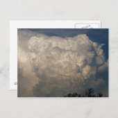 Wolken 1 postkarte (Vorne/Hinten)