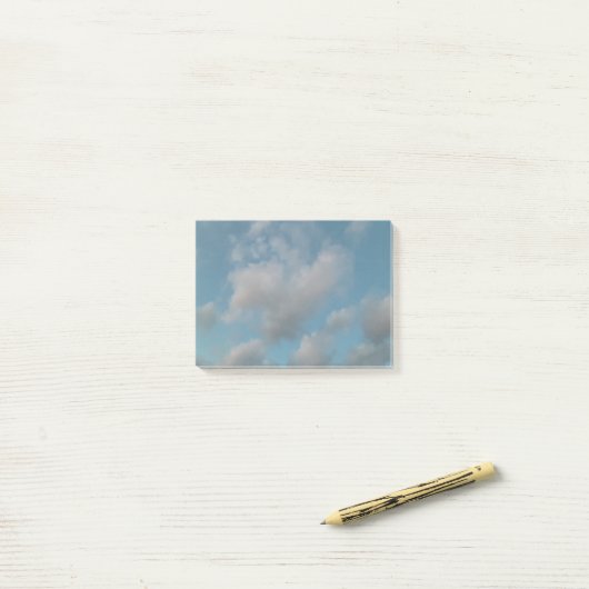 Wolken #21 Post-It-Notes Post-it Klebezettel (Auf Schreibtisch)
