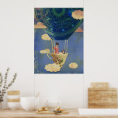 Wolken abprallen poster (Küche)