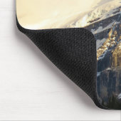Wolken abrollen Schneeberg in Kanada Mousepad (Ecke)