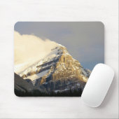 Wolken abrollen Schneeberg in Kanada Mousepad (Mit Mouse)