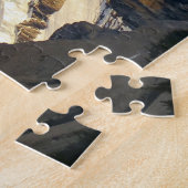 Wolken abrollen Schneeberg in Kanada Puzzle (Seite)