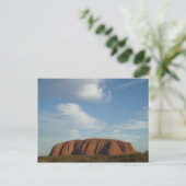 Wolken am Ayers Rock Postkarte (Stehend Vorderseite)