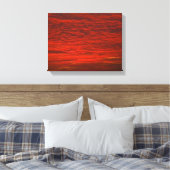 Wolken am Feuer Leinwanddruck (Insitu (Schlafzimmer))
