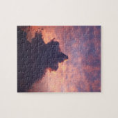 Wolken am Himmel bei Sonnenuntergang Puzzle (Horizontal)