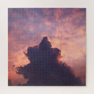 Wolken am Himmel bei Sonnenuntergang Puzzle