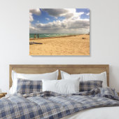 Wolken am Hollywood Beach Leinwanddruck (Insitu (Schlafzimmer))