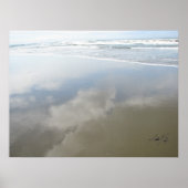 Wolken am Ufer Poster (Vorne)