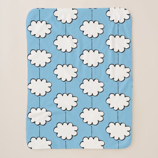 Wolken an Schnüren Sherpadecke (Vorderseite)