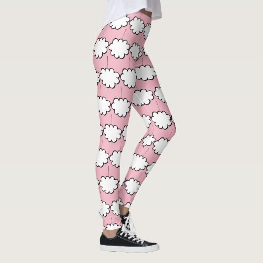 Wolken an Strings Leggings (Rechts)