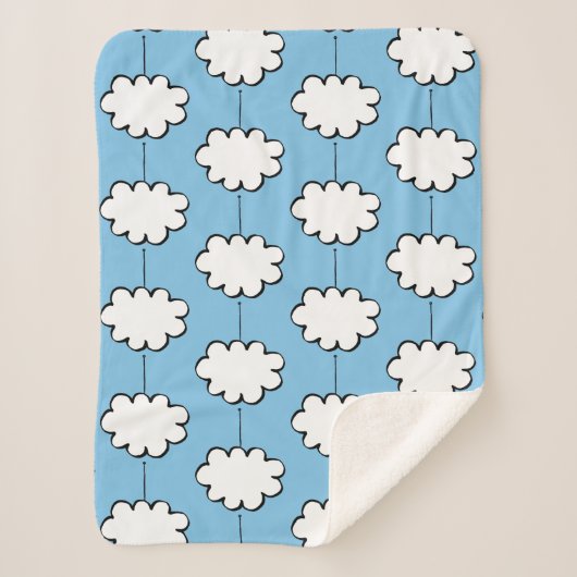 Wolken an Strings Sherpadecke (Vorderseite)