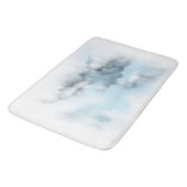 Wolken auf Badematte (Schrägansicht)