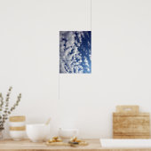 Wolken auf blauem Himmel Poster (Küche)