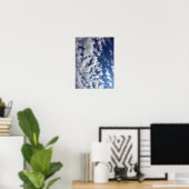 Wolken auf blauem Himmel Poster (Heimbüro)