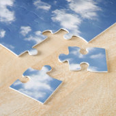 Wolken auf blauem Himmel Puzzle (Seite)