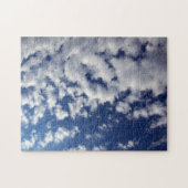 Wolken auf blauem Himmel Puzzle (Horizontal)