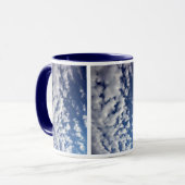 Wolken auf blauem Himmel Tasse (Vorderseite Links)
