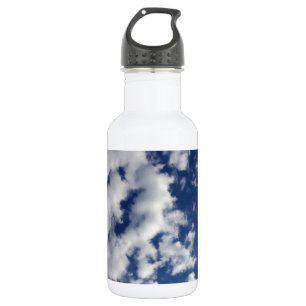 Wolken auf blauem Himmel Trinkflasche
