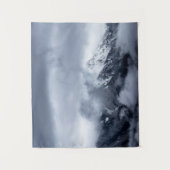 Wolken auf dem Berg Storžič, Slowenien Wandteppich (Vorderseite)