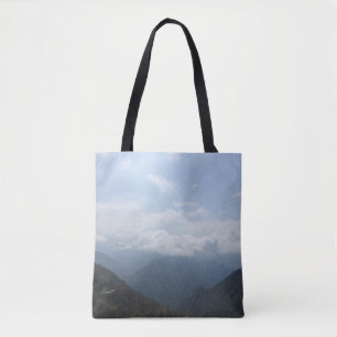 Wolken auf dem Himmel Blau Hügel Fotografie Tasche