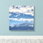 Wolken auf der Leinwand Mauer Kunst (Insitu (Holzboden))