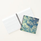 Wolken ausbreiten notizblock (Innenseite)