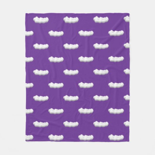 Wolken Baby Baby Decke (Vorderseite)