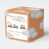Wolken Baby im Bau Babydusche Geschenkschachtel (Vorderseite)
