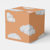 Wolken Baby im Bau Babydusche Geschenkschachtel (Rückseite)