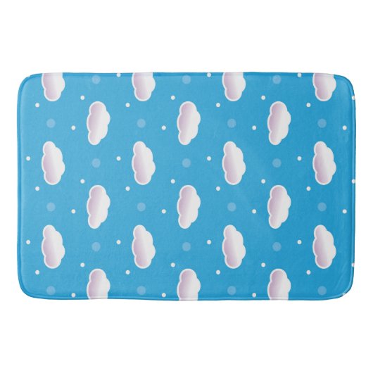 Wolken Badematte (Vorderseite)