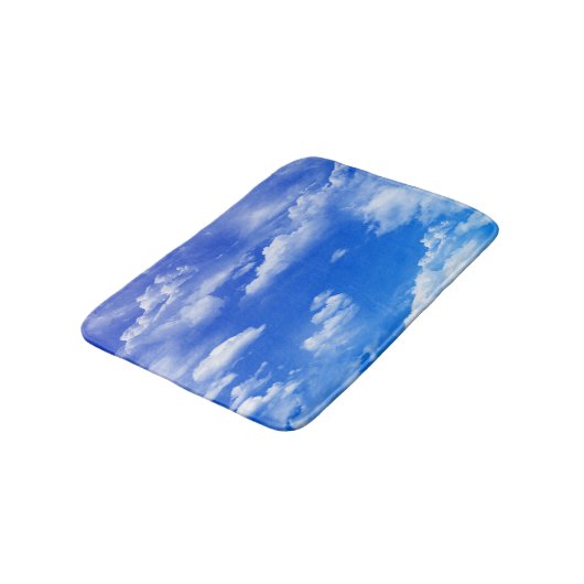 Wolken Badematte (Schrägansicht)