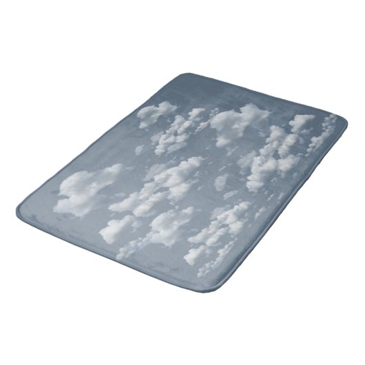 Wolken Bath Mat Badematte (Schrägansicht)