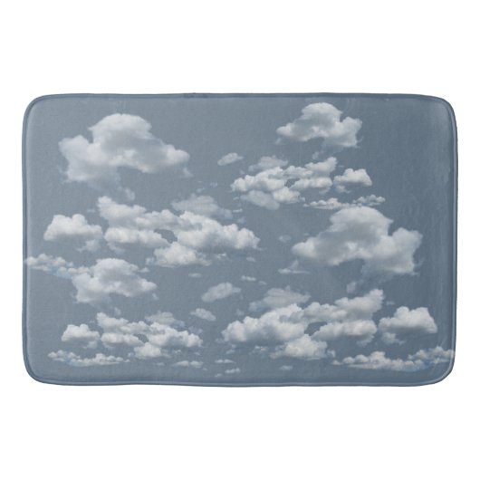 Wolken Bath Mat Badematte (Vorderseite)