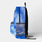 Wolken Bedruckter Rucksack (Rechts)