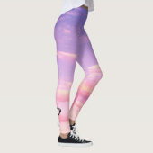 Wolken bei Sonnenuntergang Leggings (Rechts)