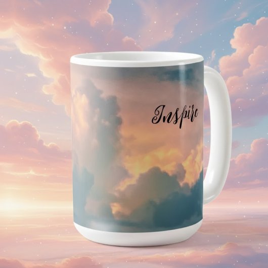 Wolken bei Sunset Specialty Tasse