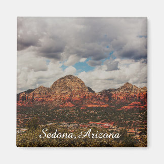 Wolken beim Einrollen in Sedona Magnet