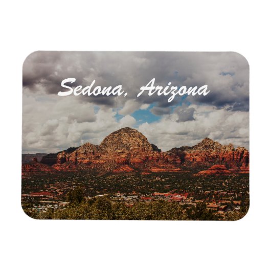 Wolken beim Einrollen in Sedona Magnet (Horizontal)