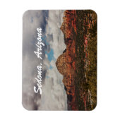 Wolken beim Einrollen in Sedona Magnet (Vertikal)