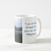 Wolken-Berg - Stärke Kaffeetasse (VorderseiteRechts)