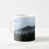 Wolken-Berg - Stärke Kaffeetasse (Vorderseite Links)