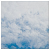 Wolken-blauer Himmel Stoff (Muster)