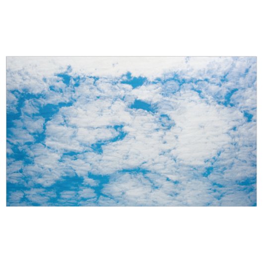 Wolken-blauer Himmel Stoff (Yard (91,4 cm))
