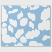 Wolken Blauer Himmel Wolken Geschenkpapier (Flach)