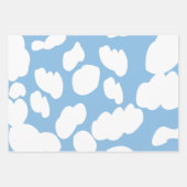 Wolken Blauer Himmel Wolken Geschenkpapier Set (Vorderseite 2)