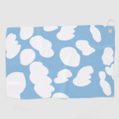 Wolken Blauer Himmel Wolken Golfhandtuch (Horizontal)