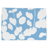 Wolken Blauer Himmel Wolken Große Geschenktüte (Rückseite)