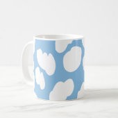 Wolken Blauer Himmel Wolken Kaffeetasse (Vorderseite Links)